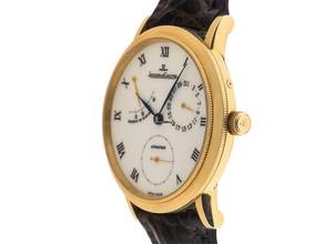 Thumbnail von Jaeger-LeCoultre Gentilhomme Ref.155.140.930 1996 Full Set sehr gut Vintage Gentilhomme 18kt Gelbgold