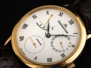 Thumbnail von Jaeger-LeCoultre Gentilhomme Ref.155.140.930 1996 Full Set sehr gut Vintage Gentilhomme 18kt Gelbgold