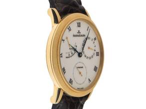 Thumbnail von Jaeger-LeCoultre Gentilhomme Ref.155.140.930 1996 Full Set sehr gut Vintage Gentilhomme 18kt Gelbgold