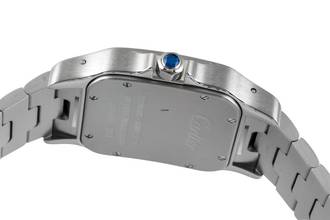 Thumbnail von Cartier Santos Galbée Stahl Automatik Herrenuhr Ref. W20098D6 Klassiker
