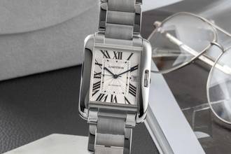 Thumbnail von Cartier Tank Anglaise XL Çelik Otomatik Erkek Saatı Ref. W5310008