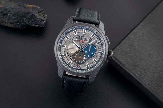 Zenith El Primero Chronograph Karbon Otomatik Ref. 10.2260.400/69.R573 Sınırlı