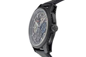 Thumbnail von Zenith El Primero Chronograph Karbon Otomatik Ref. 10.2260.400/69.R573 Sınırlı