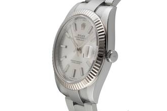 Thumbnail von Rolex Datejust 41 Silver Dial Stahl / Weissgold Automatik Herren Ref. 126334 Box