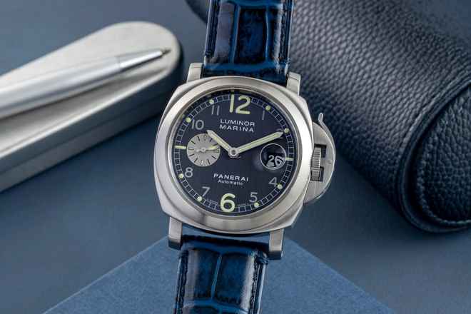 Panerai Luminor Marina Otomatik Paslanmaz Çelik Otomatik Erkek Saatı Ref. PAM00086