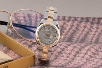 Thumbnail von Rolex Lady-Datejust Stahl / Gold Oyster Perpetual Ref. 179163 Klassiker