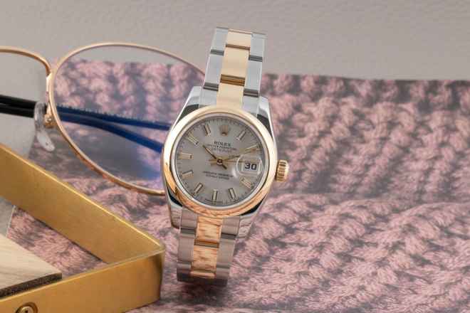 Rolex Lady-Datejust Çelik / Altın Oyster Perpetual Ref. 179163 Klasik