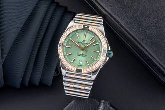 Thumbnail von Breitling Chronomat Super Chronomat Automatic 38 Stahl / Gold Automatik Ref U17356531L1U1