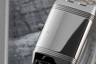 Thumbnail von Jaeger-LeCoultre Reverso Lady Stahl Quarz Damenuhr Ref. Q2618420 260.8.08 Papiere