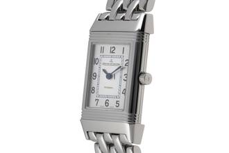 Thumbnail von Jaeger-LeCoultre Reverso Lady Stahl Quarz Damenuhr Ref. Q2618420 260.8.08 Papiere