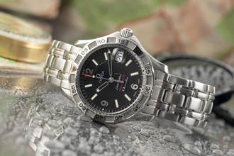 Thumbnail von Omega Seamaster Omegamatic 200M Black Dial Edelstahl Herrenuhr Ref. 2516.50.00