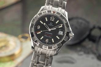Thumbnail von Omega Seamaster Omegamatic 200M Black Dial Edelstahl Herrenuhr Ref. 2516.50.00