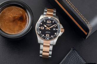 Thumbnail von Longines HydroConquest Stahl Automatik Herrenuhr Ref. L3.782.3.58.7 B&P 2022