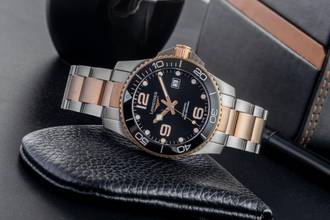 Thumbnail von Longines HydroConquest Stahl Automatik Herrenuhr Ref. L3.782.3.58.7 B&P 2022