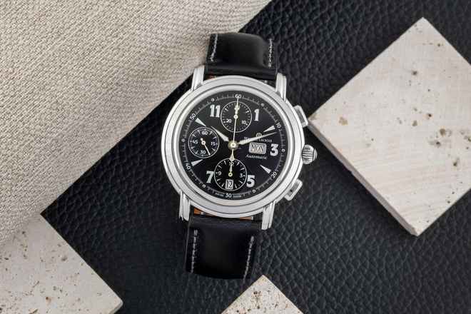  Maurice Lacroix Croneo Chronograph Stahl Automatik Herrenuhr Ref. 67839 Box 