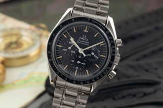 Thumbnail von Omega Speedmaster Professional Moonwatch Chronograph Stahl Handaufzug Ref. 3590.50.00 B&P