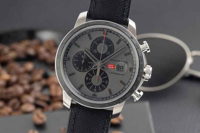  Chopard Mille Miglia GTS Chronograph Stahl Automatik Ref. 168607-3002 B&P 2024 