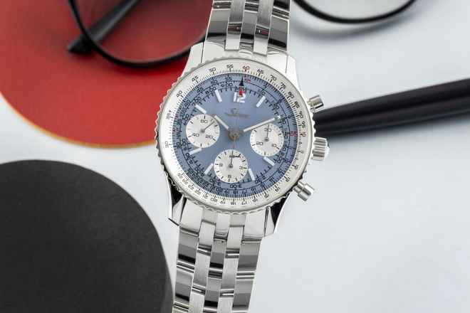  Sinn 903 St HB Chronograph Stahl Automatik Herrenuhr 903.095 Limited 