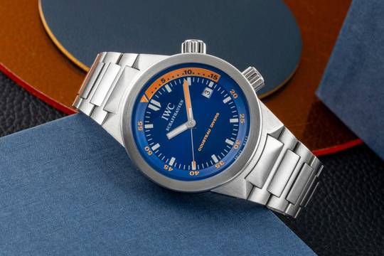  IWC Aquatimer Automatic Cousteau Divers Limited Edition Automatik Herrenuhr IW354806 B&P 