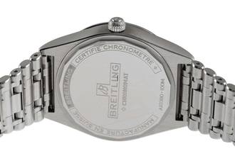 Thumbnail von Breitling Chronomat Stahl Automatik Herrenuhr Ref. A10380591A1A1 Box & Papiere
