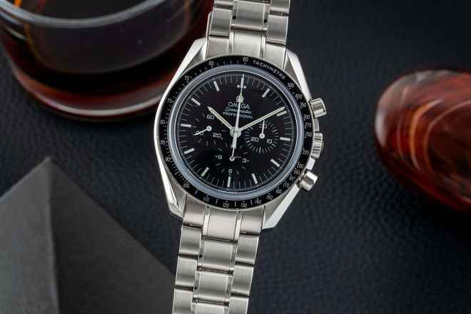 Omega Speedmaster Professional Moonwatch Chronograph Stahl Handaufzug Herrenuhr 3573.50.00 