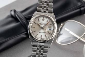 Thumbnail von Rolex Datejust 36 Stahl / Weissgold Automatik Herrenuhr Ref. 16014 Box
