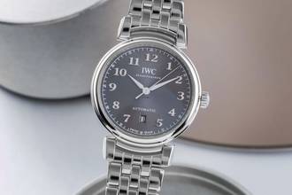 Thumbnail von IWC Da Vinci Automatic Schaffhausen Da Vinci Automatik Datum Stahl Herrenuhr Ref. IW356602