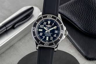 Thumbnail von Breitling Superocean 42 Black Dial Edelstahl Automatik Herrenuhr Ref. A17364