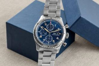 Thumbnail von Breitling Aviator 8 Chronograph Stahl Automatik Herren Ref. A13316 Box & Papiere