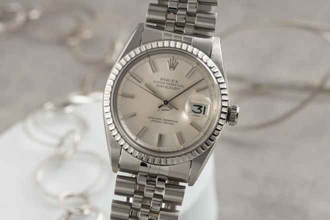 Rolex Datejust 36 Silver Dial Oyster Stainless Steel Automatic Ref. 1603 Classic