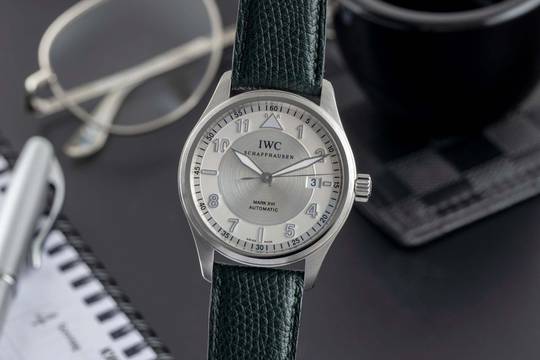 IWC Fliegeruhr Mark XVI Spitfire Edelstahl Automatik Herrenuhr Ref. IW325502