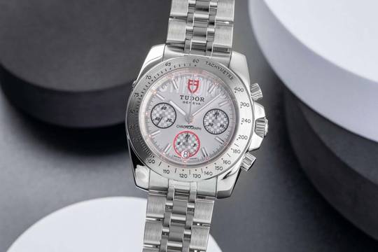 Tudor Sport Chronograph Silver Dial Edelstahl Automatik Ref. 20300 H-Serie