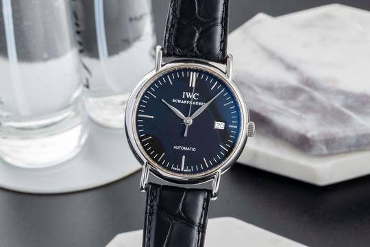 IWC Portofino Automatic Schaffhausen Portofino Automatic Edelstahl Ref. IW356308 Papiere 2014