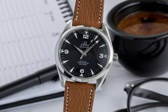 Thumbnail von Omega Seamaster Railmaster Stahl Automatik Herrenuhr Ref. 2803.52.37 B&P