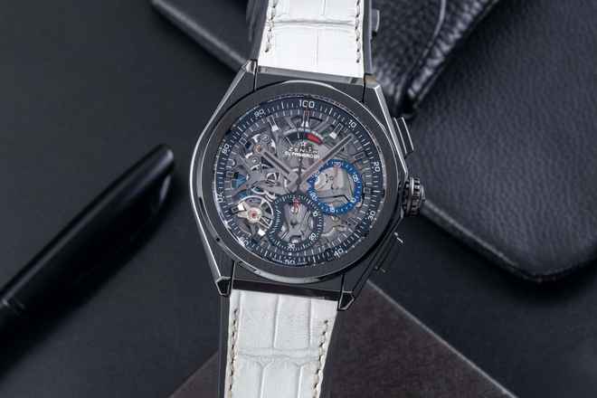 Zenith Defy El Primero Chronograph Seramik Otomatik. Ref 49.9000.9004/78.R582 B&P