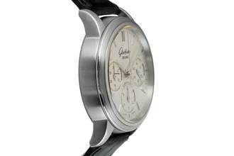 Thumbnail von Glashütte Original Senator Chronograph Stahl Automatik Herrenuhr Ref. 39-31-11-13-04 B&P