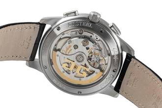 Thumbnail von Glashütte Original Senator Chronograph Stahl Automatik Herrenuhr Ref. 39-31-11-13-04 B&P