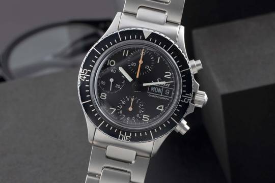 Sinn 256 Universal Chronograph Stahl Automatik Ref. 256.010