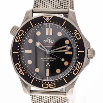 Omega Seamaster Diver 300 M 007 Titanium James Bond – 210.90.42.20.01.001 – NEW 05/2026 Full Set