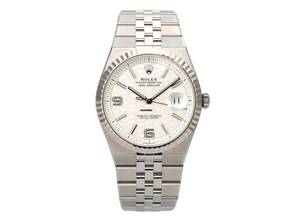 Thumbnail von Rolex Land-Dweller 40 Oystersteel Weißgold Ref. 127334 Tiefweiß Wabe Flat Jubile-Band