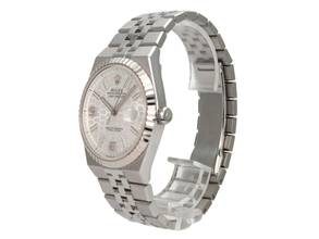 Thumbnail von Rolex Land-Dweller 40 Oystersteel Weißgold Ref. 127334 Tiefweiß Wabe Flat Jubile-Band
