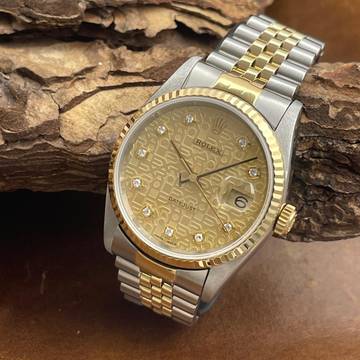 Rolex Datejust 36 Datejust 36 Jubilee Dia Dial - Ref. 16233