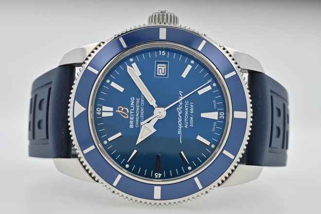  Breitling Superocean Heritage 42 A17321 Blue Dial 