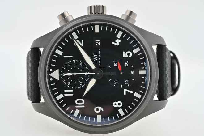 IWC Uçuş Saati Kronograf Top Gun Uçuş Kronograf Pilotlar Kronograf TOP GUN IW389001 IWC Servis 2026