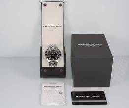 Thumbnail von Raymond Weil Freelancer Diver ref 2775-ST1-20051 – Neu 2026 – Vollverklebt – EU-Ware – MwSt. ausweisbar