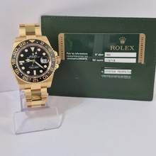 Thumbnail von Rolex GMT-Master II Vollgelb Gold 40mm Automatik Komplett