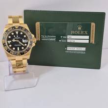 Thumbnail von Rolex GMT-Master II Vollgelb Gold 40mm Automatik Komplett