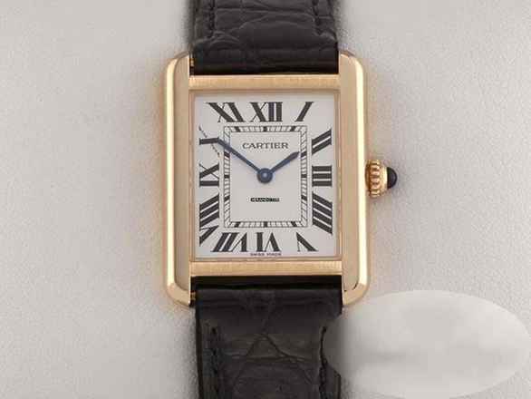  Cartier Tank Solo Edelstahl Gelbgold 750 2018 W5200002 Stahl Gold Damen 