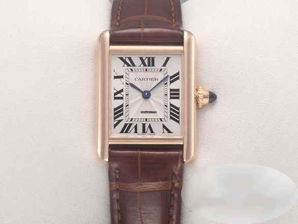  Cartier Tank Louis Cartier Kleines Modell Rosegold 750 2020 Wgta0010 Handaufzug 18kt Rose Gold 