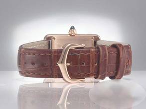Thumbnail von Cartier Tank Louis Cartier Kleines Modell Rosegold 750 2020 Wgta0010 Handaufzug Gold